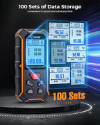 Dual Laser Measuring Tool, CIGMAN 393Ft Bilateral Laser Measurement Tool Color - Image 4