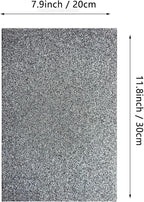 Jtnohx Glitter Felt Fabric, 8 x12 inches Felt Square Glitter - Image 5