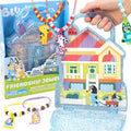 Bluey Friendship Jewelry, Create 4 Charm Bracelets & 2 Charm Necklaces by HorizonGroupUSA