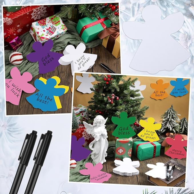 Qilery 100 Pcs Large Angel Cutouts - Image 3