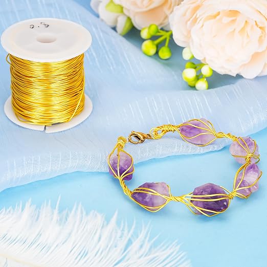 82 Feet Tarnish Resistant Copper Wires 20 Gauge/0.8mm Jewelry Craft Wires - Image 7