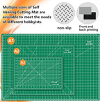 Ecraft 24"x36" Self-Healing Sewing Mat: Large Double Sided Green 5-Ply Hobby Mat - Image 6
