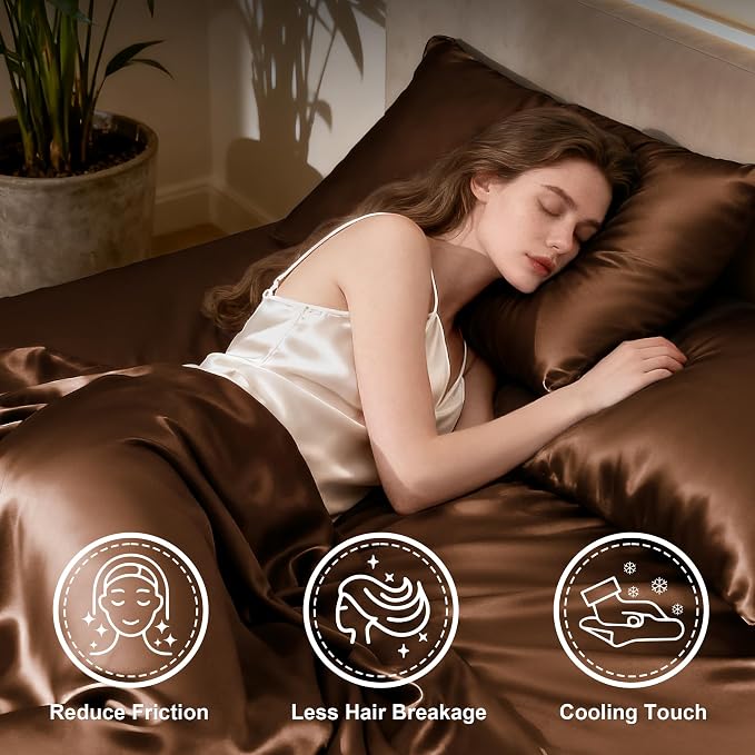 Love's cabin Satin Queen Sheets Set - Image 3