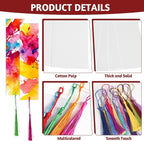 LOTMER 200 Pcs Watercolor Paper Blank Bookmarks - Image 3