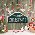 3.5 Inch Acrylic Ornaments Blanks, Christmas Decor, Keychain Engraving - Image 2