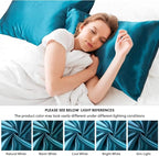 Mulberry Silk Pillowcase for Hair and Skin Made in USA, 22 Momme King Size Silk - Image 2