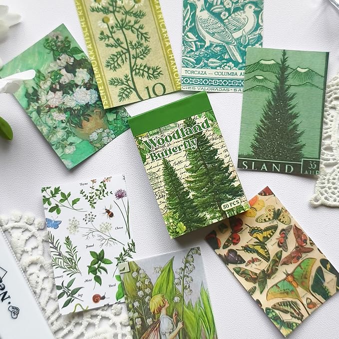 Vintage Washi Sticker Book, Scrapbooking, Travel Albums, Junk Journals and DIY - Image 9