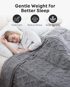 Sivio Weighted Blanket Full Size 15 lbs - Image 2