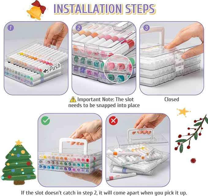 Linbsunne Paint Markers for Book Drawing, Coloring Illustrations, Card making - Image 2