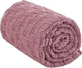 Knitted Weighted Blanket for Adult, No Beads Heavy Blanket 60” x 80'' 10lbs by Unknown
