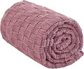 Knitted Weighted Blanket for Adult, No Beads Heavy Blanket 48” x 72'' 15lbs by Unknown
