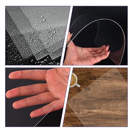 TKOnline 7 PCS Plexiglass Sheets, Invitations, Poster Frames Plastic Board - Image 3
