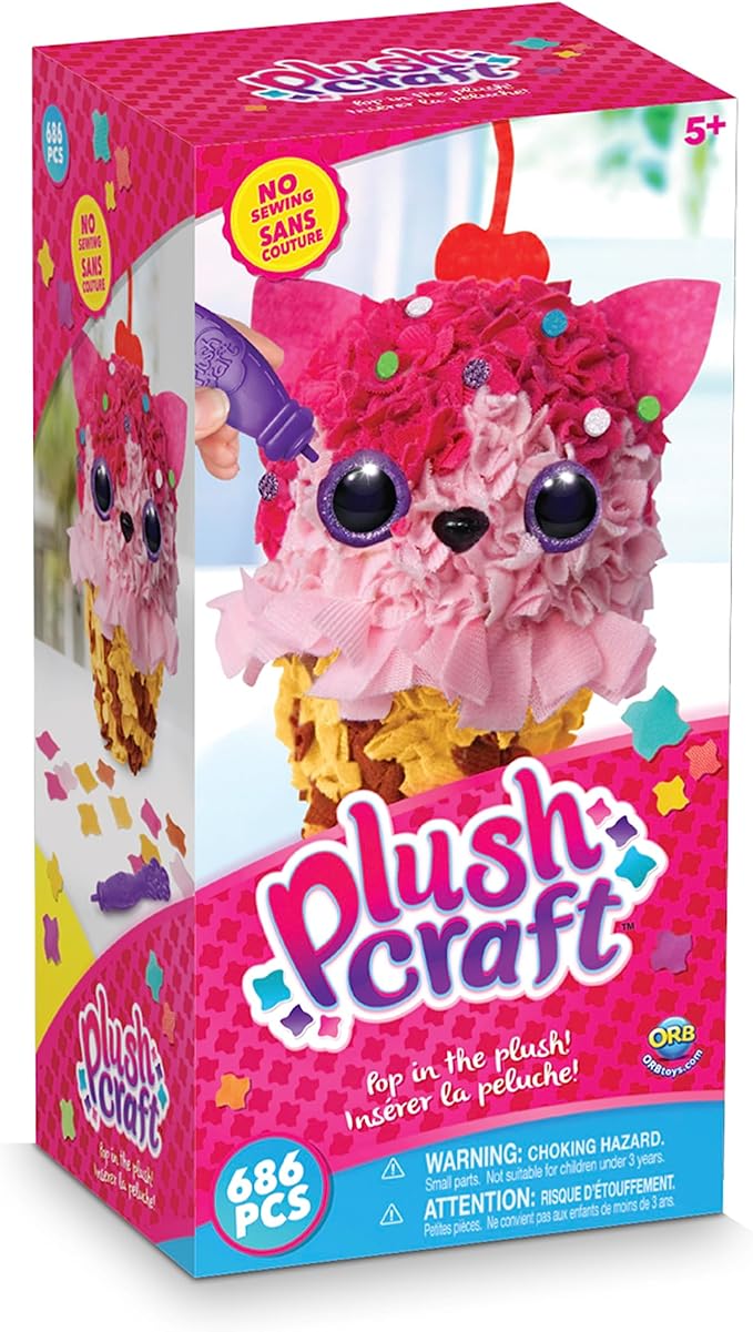 PlushCraft™ 3D Ice Cream Cat by ORB%E2%84%A2