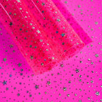 Transparent Waterproof PVC Vinyl 10 Pcs 8.3 x 11.8 inches Iridescent Shine by XHTFauxLeather