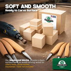 Basswood Carving Blocks Set of 19 – Wood Carving Kit - Image 8