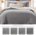 Levtex Home Cross Stitch Reversible Twin XL/Twin Quilt Set - Image 4