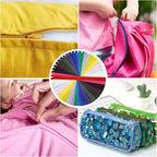 Zippers for Sewing, DOITEM 24 pcs 45cm/18 Inch Multicolor Nylon Coil Zippers - Image 6