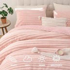 Smoofy Fluffy King Size Comforter Set 3 Pieces - Image 2