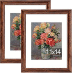Vittanly 11x14 Picture Frames Set of 2, Ornate Vintage Photo Frame by Vittanly