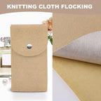 Removable Velvet Fabric Self Adhesive Felt Fabric Liner Beige Velvet Drawer - Image 4