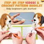 Crochetta Crochet Kit for Beginners, Beginner Crochet Kit for Adults - Image 2