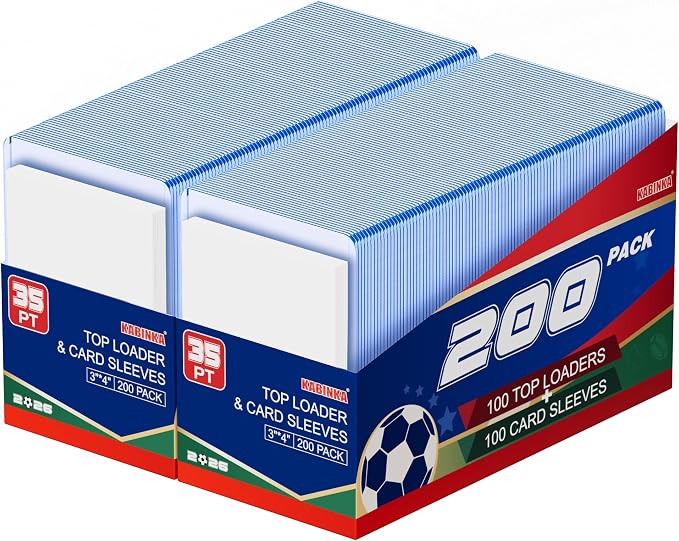 Kabinka 400 Card Sleeves Top Loaders by Kabinka