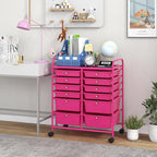 BECOMFORT 12-Drawer Rolling Cart - Image 9