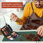 MORFEN Leather Sewing Kit, Leather Stitching Kit - Image 6