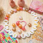 DIY Giant Friendship Bracelet Birthday Banner in My Birthday Era Banner Famous - Image 4