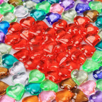 Heart Gems - Gemstones and Crystals - Pack of 145pcs Vase Filler - Jewels - Image 8