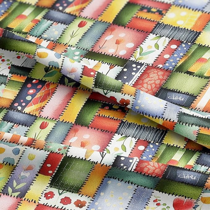 100% Cotton Fabric by the Yard – Turkish Quality Quilting & Sewing Fabric - Image 7