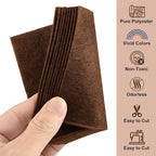 Morcheiong 50 Pcs Felt Fabric Soft Felt Fabric Sheet - Image 3