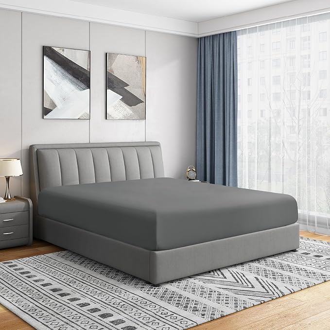 Cathay Home Queen Fitted Sheet by CathayHome