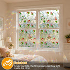 Countewol Privacy Window Films Stain Glass Cling No Glue Anti-UV Window Sticker - Image 4