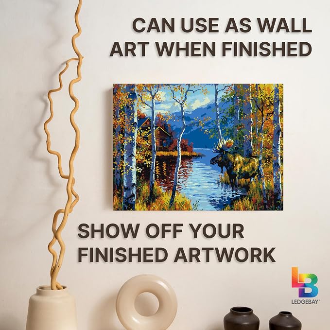 Ledgebay DIY Paint by Numbers Kit - Image 9