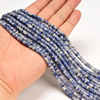 ICAI Beads Natural 2x4mm Rondelle Beads, Abacus Disk Stone Spacer Beads – Loose - Image 2