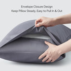 BEDELITE Pillow Cases Standard Size Set of 2, Rayon Derived from Bamboo - Image 6