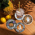 Gemozaic 8PCS Halloween Diamond Art Coasters Kit - Image 3