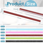 Honoson 60 Pcs Sanding Sticks for Plastic Models Set Include 30 Polishing - Image 3