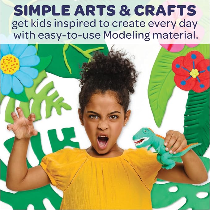 Crayola Model Magic Deluxe Variety Pack, Kids Air Dry Clay, Bulk Modeling Clay - Image 3