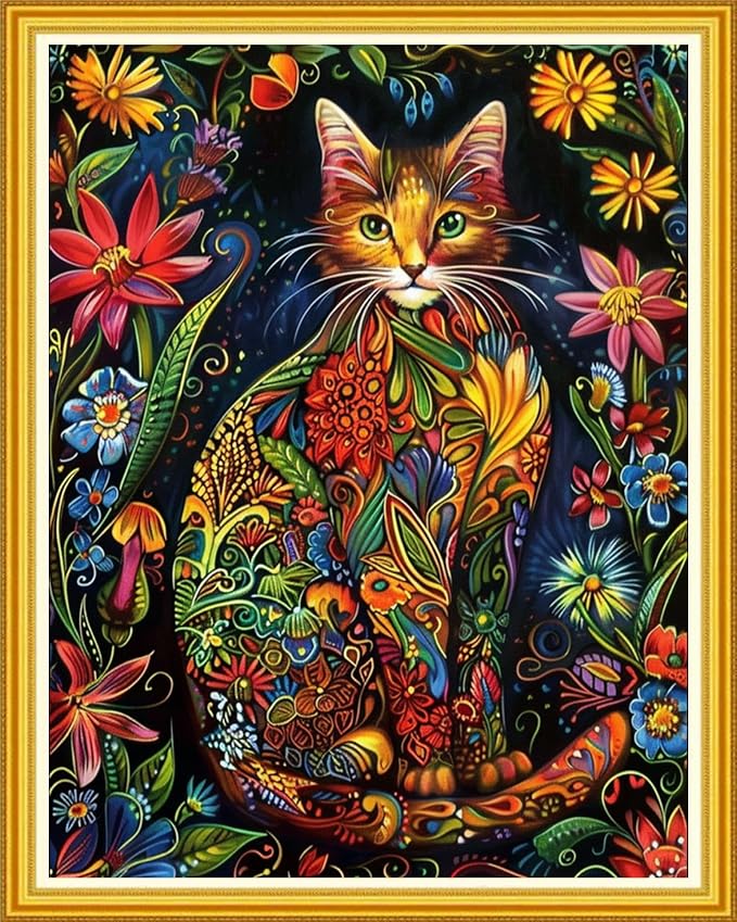 Magxvouy Cross Stitch Kits Stamped Full Range of Embroidery Kits, Cross Stitch by MagxvouyCrossStitchKits
