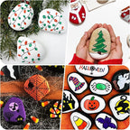 River Rocks for Painting 6 Pcs Extra Large 4.5"-6" Inch Flat Smooth Painting - Image 7
