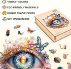 Eden Eye Puzzles Adults Gifts Wooden 240 Pieces 13.4 * 12.4in - Image 2