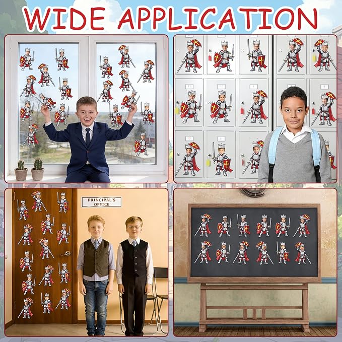 48 Set Medieval Knight Cutouts - Image 6