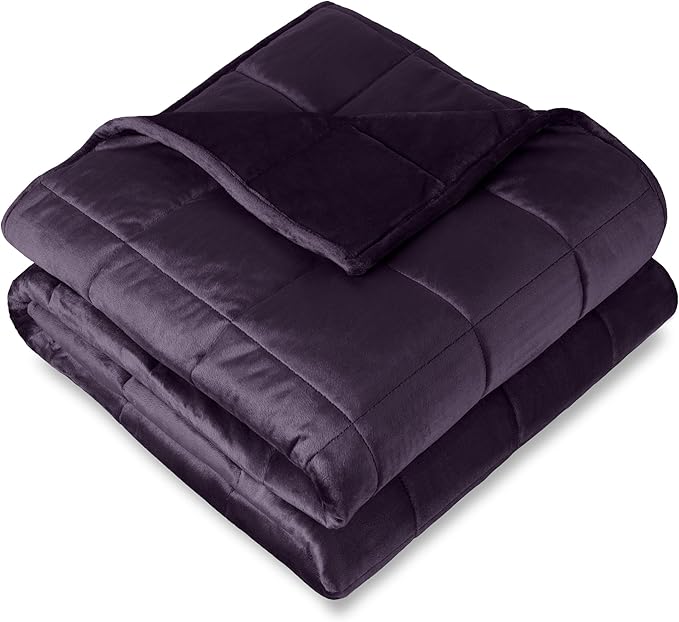 Bare Home Weighted Blanket Twin or Full Size 7lb by BareHome