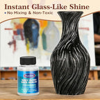 Muanxious Air Dry Clay Glaze — No-Tack High Gloss Waterproof Clear Varnish & - Image 2