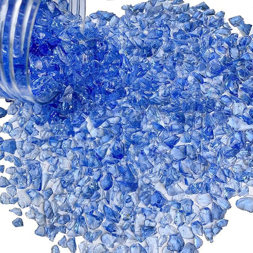 1.3 LB Crushed Glass Broken Pieces by HappyFiller