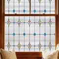 ADD.HERES Window Privacy Film, Stained Glass Decorative Static Cling, Removable by ADDHERES