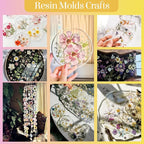 85Pcs Colorful Pressed Flowers for Crafts, Natural Dried Flowers for Crafts - Image 4