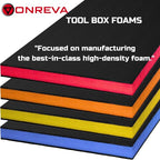 ONREVA Tool Box Foam 16x12x1 inch 2Pack, Foam Inserts - Image 9